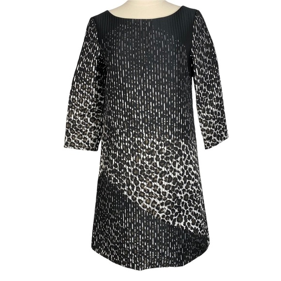 CREATURES OF THE WIND Dysona Leopard Print Shift Dress - Picture 2 of 6